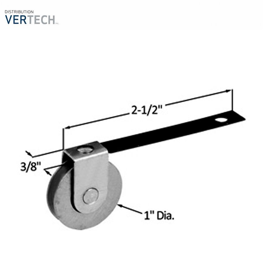 Sliding Screen Door Roller 1''