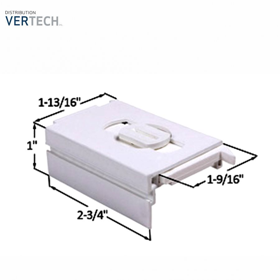 LOQUET D'INCLINAISON -DROIT 2 3 / 4'' (AGP 5-4029R)