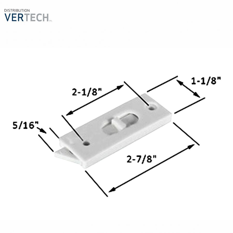 BARRURE GUILLOTINE GAUCHE / DROIT 2 7 / 8'' (AGP 5-4043)